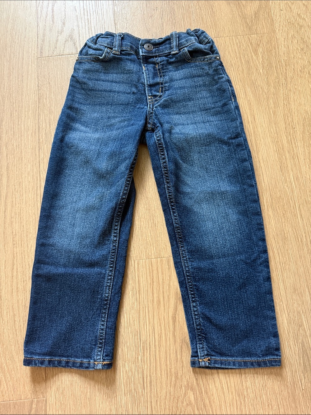 OshKosh B'gosh Dark Blue Straight Jeans Classic Size 4T